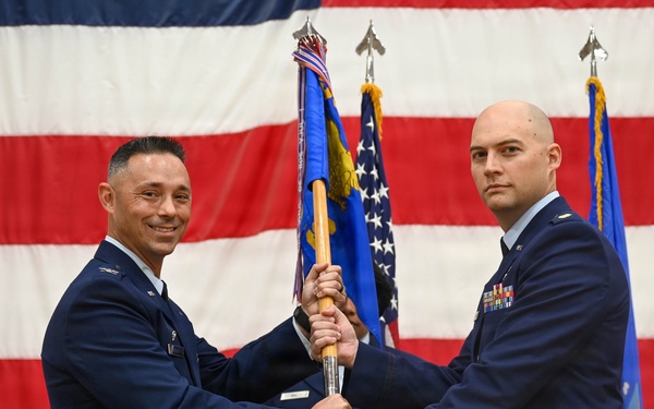 New 56th Communications Squadron commander takes the stage