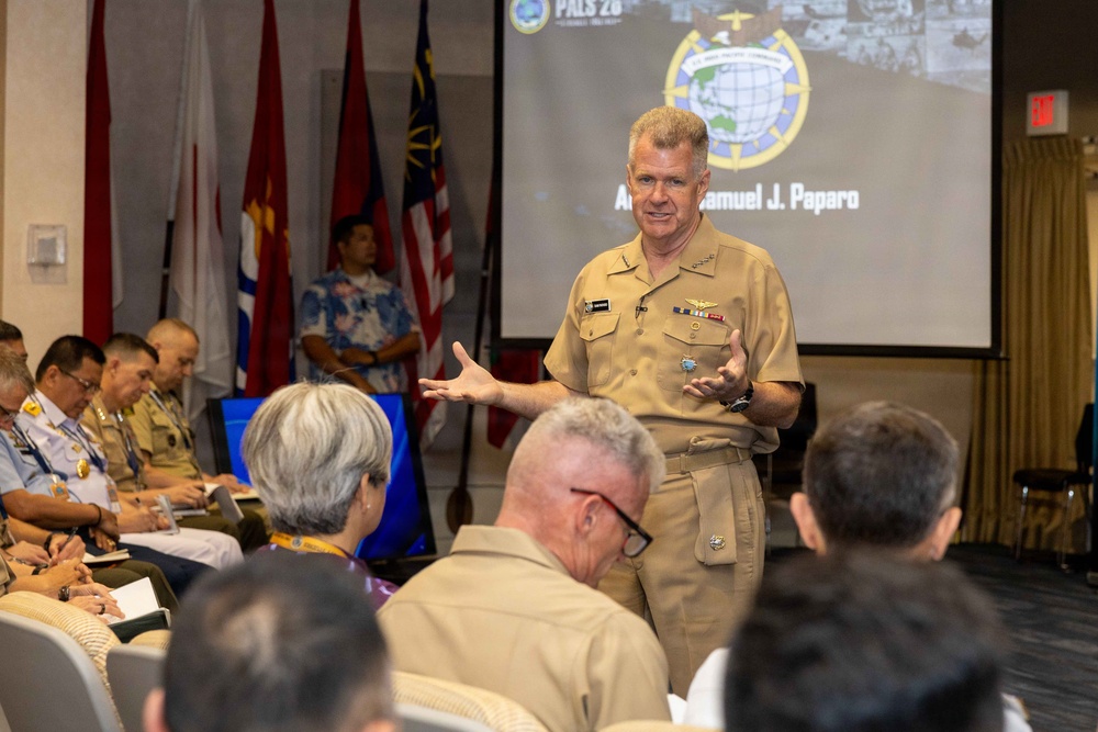 PALS 26: PACOM commander delivers keynote speech
