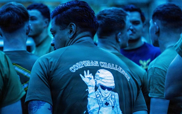 11th MEU Sailors Execute PT For 128th Hospital Corpsman Birthday Aboard USS Boxer