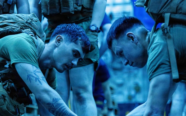 11th MEU Sailors Execute PT For 128th Hospital Corpsman Birthday Aboard USS Boxer