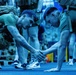 11th MEU Sailors Execute PT For 128th Hospital Corpsman Birthday Aboard USS Boxer