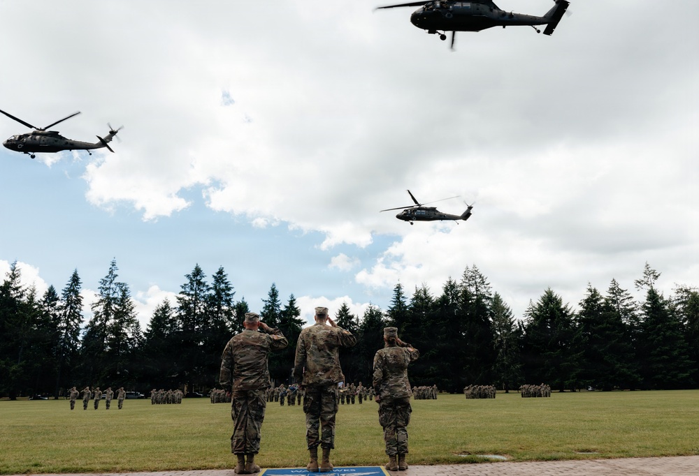 2nd Battalion, 158th Assault Helicopter Battalion Change of Command