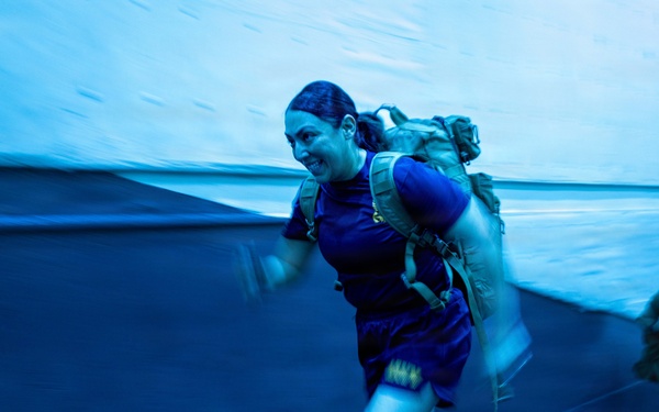 11th MEU Sailors Execute PT For 128th Hospital Corpsman Birthday Aboard USS Boxer
