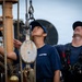 U.S. Coast Guard Academy cadets conduct damage control training aboard the Barque Eagle