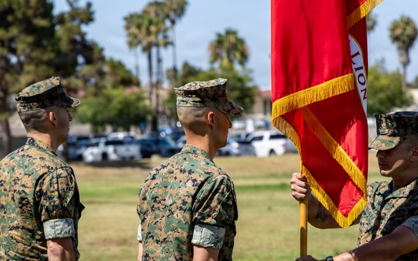 Combat Logistics Battalion 13 conducts change of command ceremony