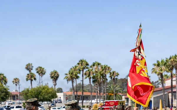 Combat Logistics Battalion 13 conducts change of command ceremony