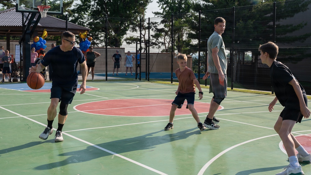 Hill 180 playground grand opening