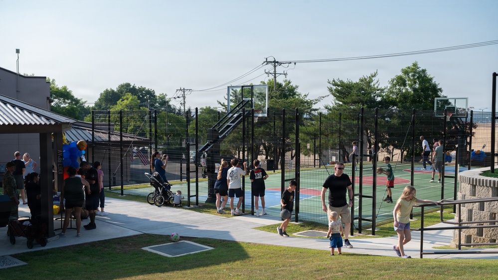 Hill 180 playground grand opening