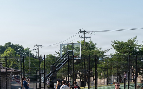 Hill 180 playground grand opening