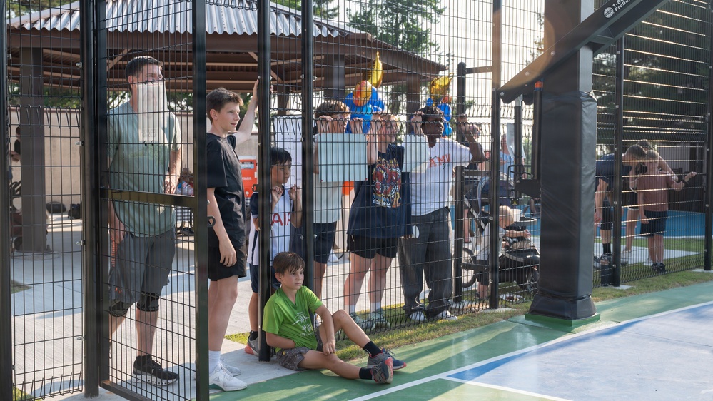 Hill 180 playground grand opening