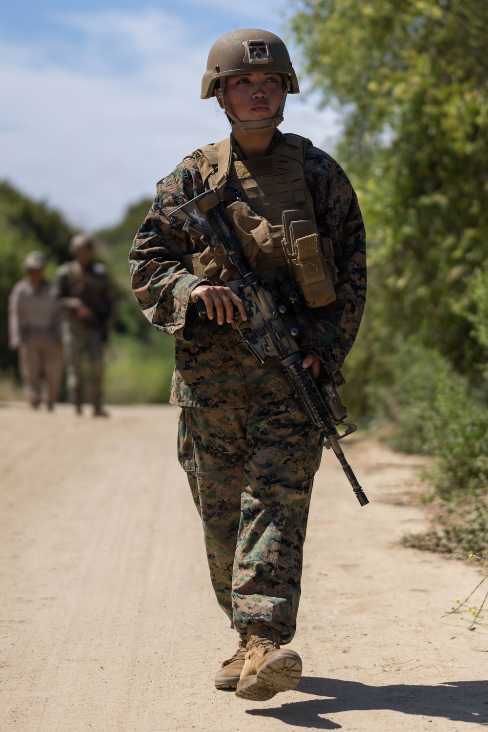 COMMSTRAT Marines conduct field training exercise at Camp Pendleton