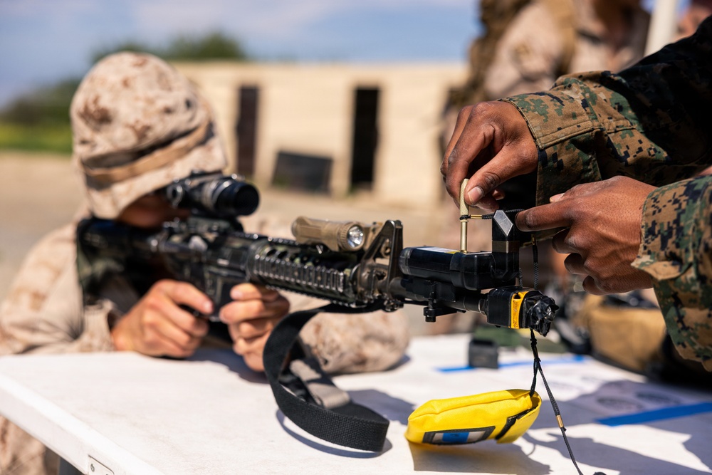 U.S. Marines with 2nd Battalion, 5th Marines Conduct EOTG Mechanized Raids