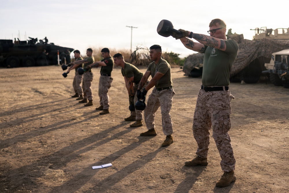U.S. Marines with 2nd Battalion, 5th Marines Conduct EOTG Mechanized Raids