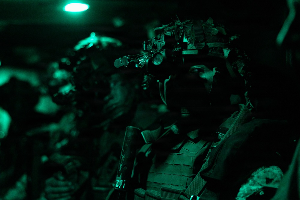 U.S. Marines with 2nd Battalion, 5th Marines Conduct EOTG Mechanized Raids