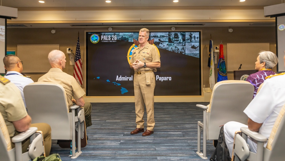 PALS 26: Senior leaders gather for keynote presentation
