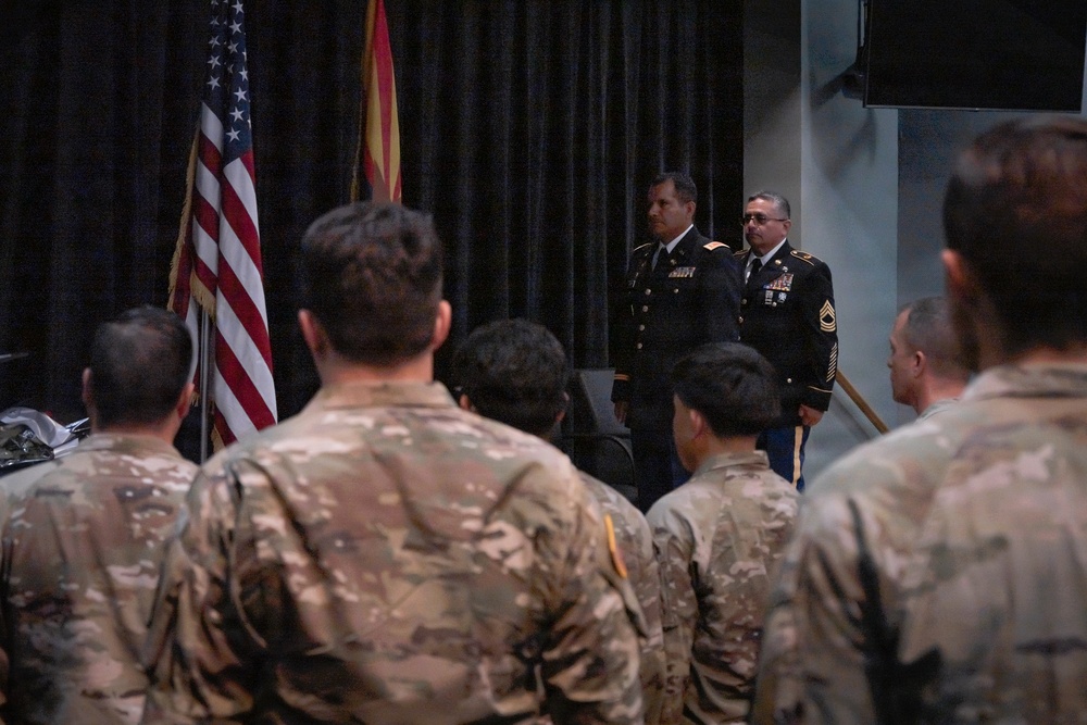 U.S. Army Master Sgt. Mark Torres Retires
