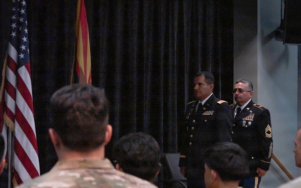 U.S. Army Master Sgt. Mark Torres Retires