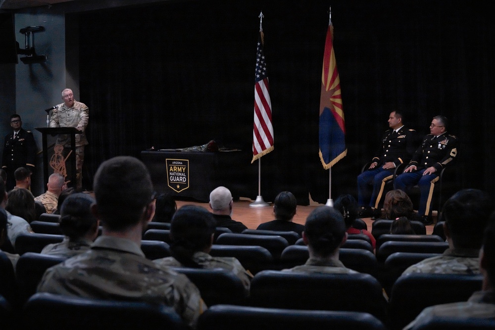 U.S. Army Master Sgt. Mark Torres Retires