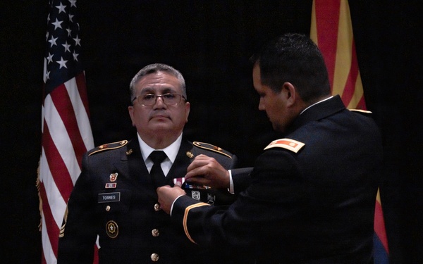 U.S. Army Master Sgt. Mark Torres Retires