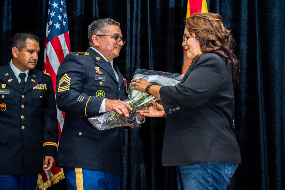 U.S. Army Master Sgt. Mark Torres Retires