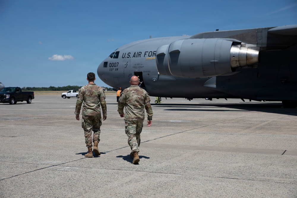 JTF-DC Welcomes additional guardsmen from Mississippi