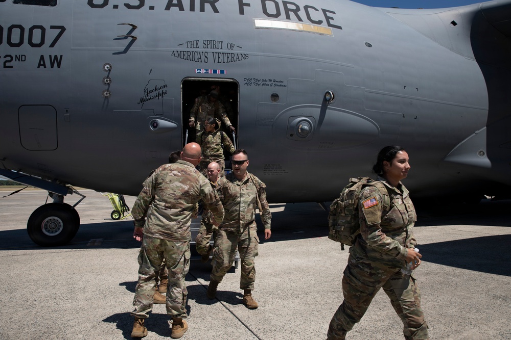 JTF-DC Welcomes additional guardsmen from Mississippi