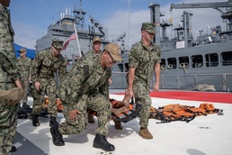 NMRTC San Diego Sailors Participate in Readiness Training aboard USS Fort Worth