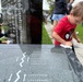Army Volunteers participate in memorial park cleanup