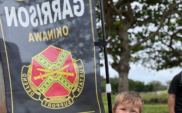Army Volunteers participate in memorial park cleanup