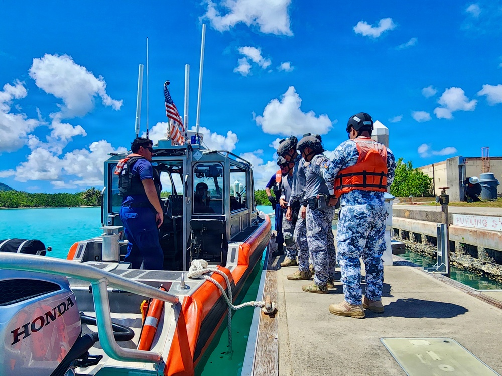 U.S., Philippine Coast Guards hold joint pre-exercise engagements in Guam