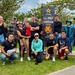 Army Volunteers participate in memorial park cleanup