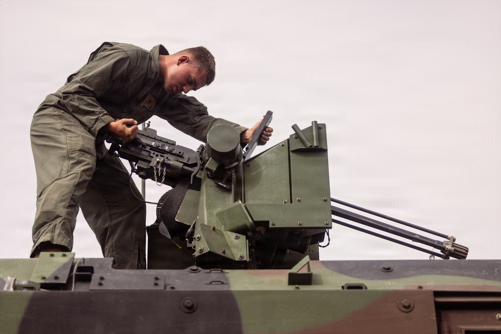 U.S. Marines with 2nd Battalion, 5th Marines Conduct EOTG Mechanized Raids.