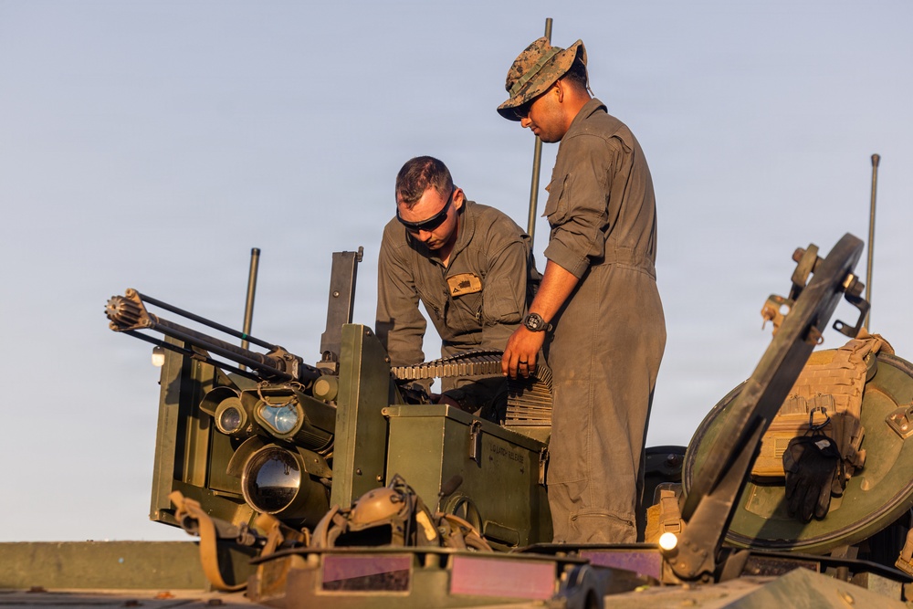 U.S. Marines with 2nd Battalion, 5th Marines Conduct EOTG Mechanized Raids.
