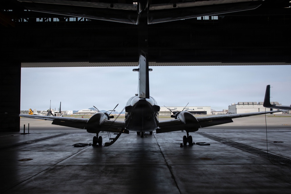 Maj. Weeks final flight at MCAS Iwakuni