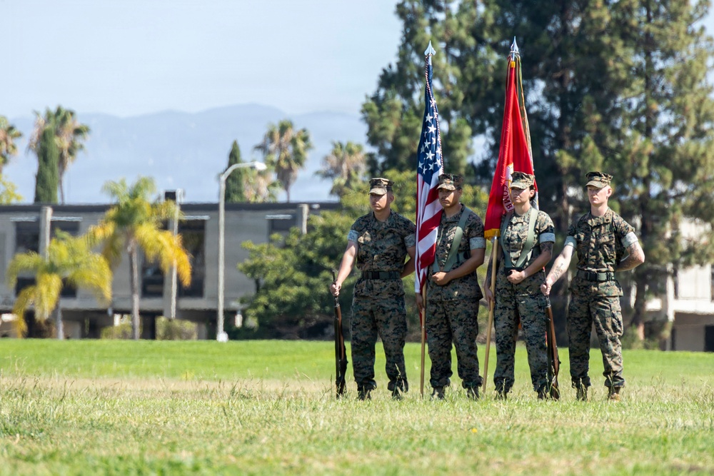 CLB-13 Change of Command Ceremony