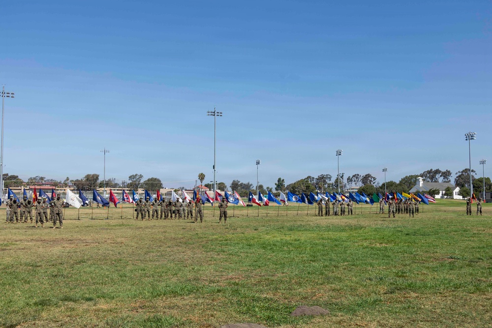 CLB-13 Change of Command Ceremony