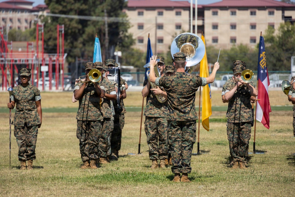 CLB-13 Change of Command Ceremony