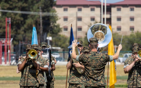 CLB-13 Change of Command Ceremony