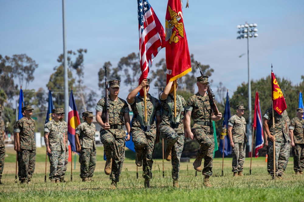 CLB-13 Change of Command Ceremony
