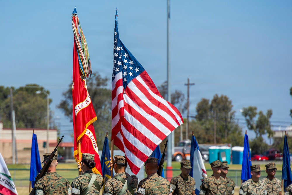 CLB-13 Change of Command Ceremony