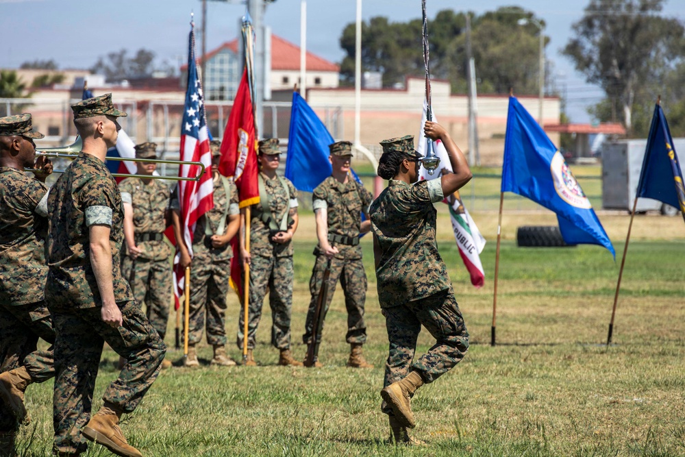 CLB-13 Change of Command Ceremony