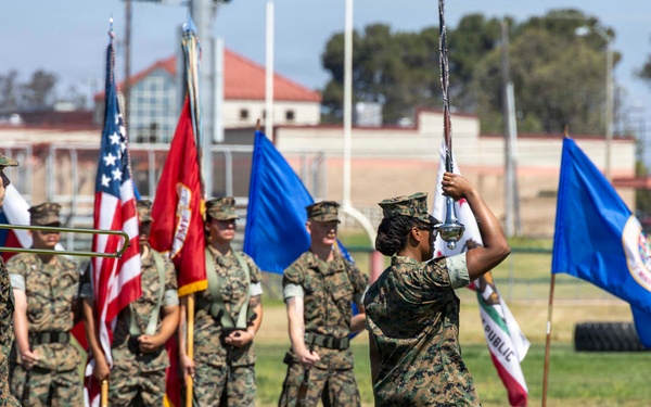 CLB-13 Change of Command Ceremony