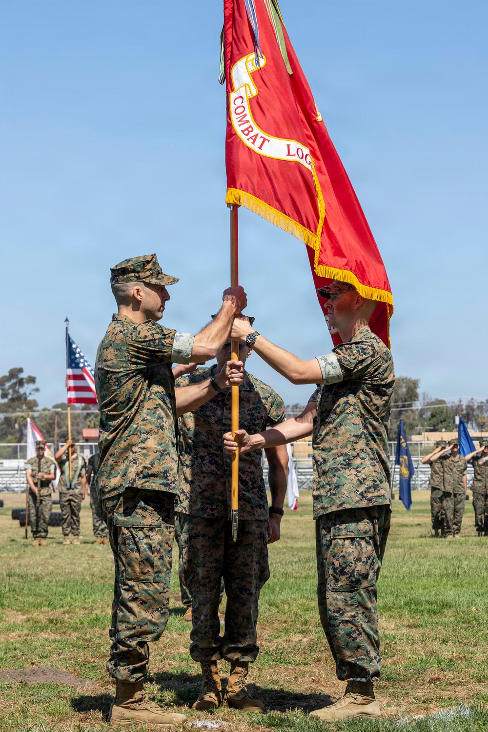 CLB-13 Change of Command Ceremony