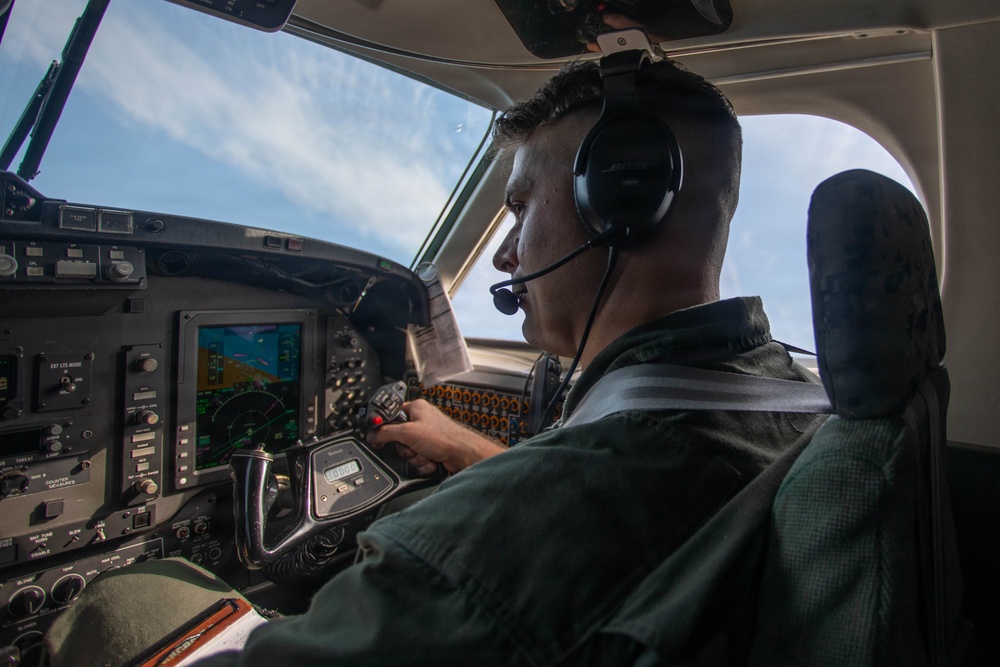 Maj. Weeks final flight at MCAS Iwakuni