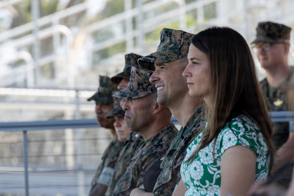 CLB-13 Change of Command Ceremony