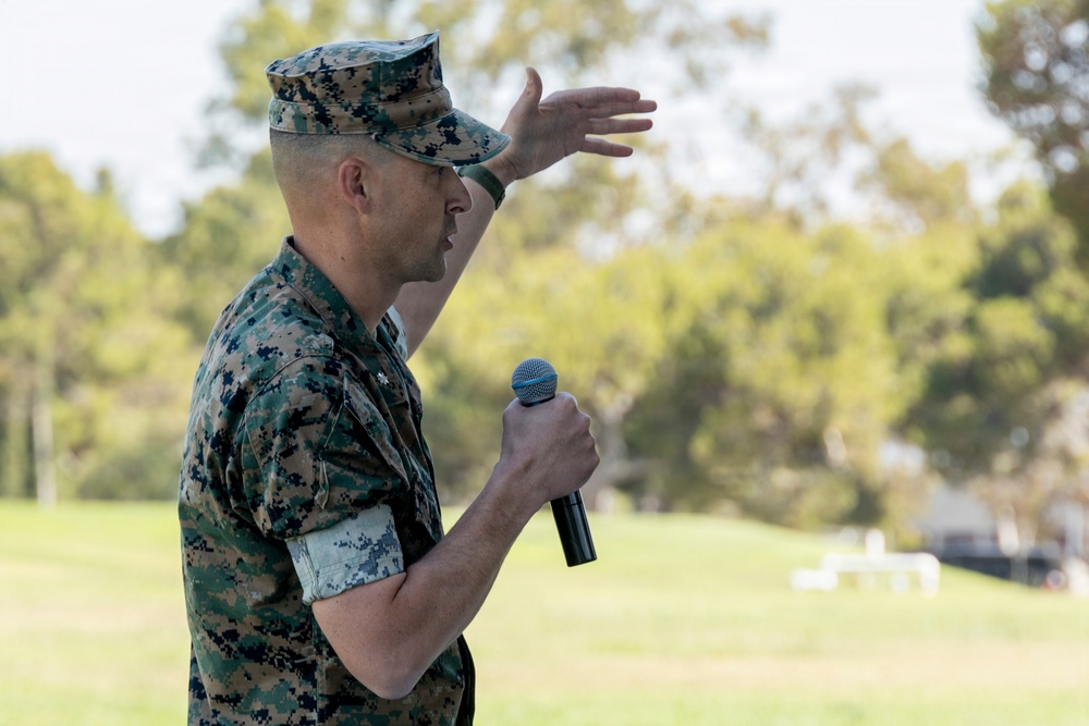CLB-13 Change of Command Ceremony
