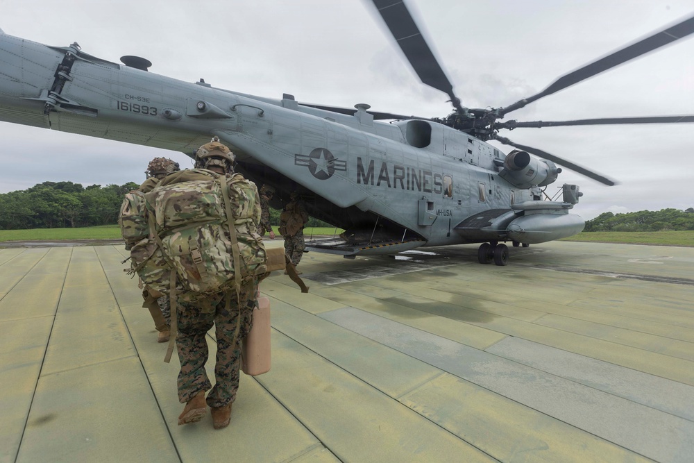 5th Air Naval Gunfire Liaison Company Marines conduct close air support