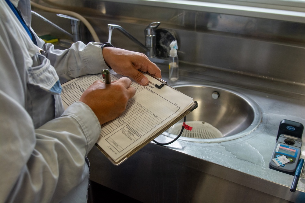 Navy environmental team ensures CFAY drinking water exceeds quality standards