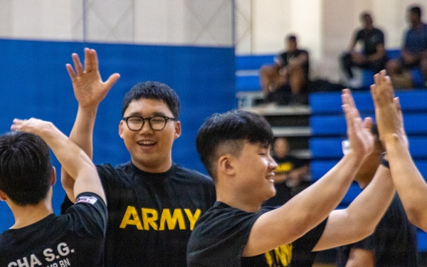 Champion Brigade at Dodgeball Competition for KATUSA Friendship Week