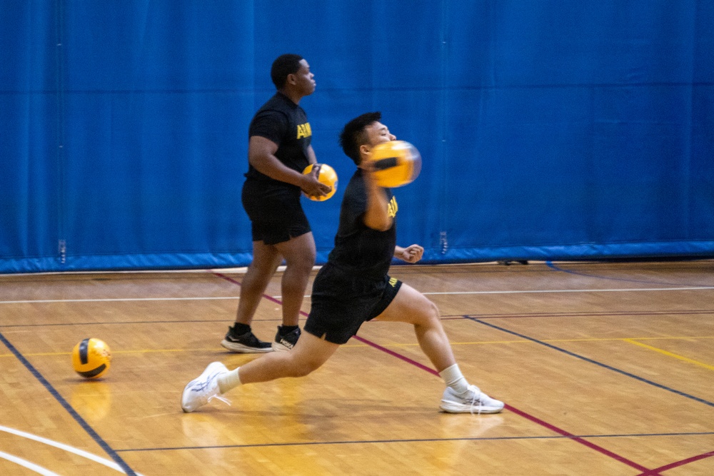 Champion Brigade at Dodgeball Competition for KATUSA Friendship Week
